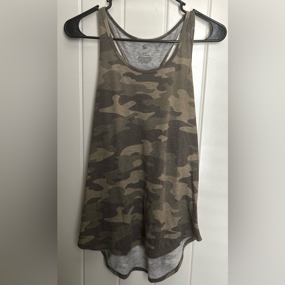Camo Tank Top